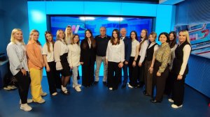 Юным волгоградцам рассказали о работе на телевидении