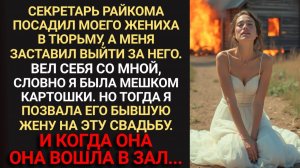Он посадил моего любимого и заставил выйти за него… Но я привела в ЗАГС его бывшую!