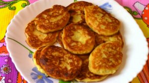 Картофельные оладьи на скорую руку.