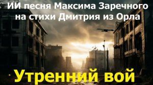 20260401 ИИ песня Утренний вой с тобой всегда если ты живой Максима Заречного стихи Дмитрия из Орла
