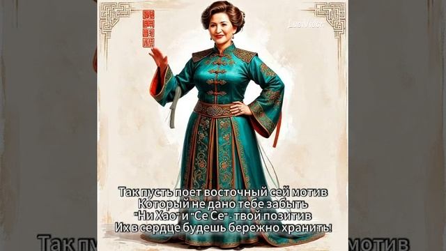 Видеопоздравление для настоящей ценительницы китайской культуры