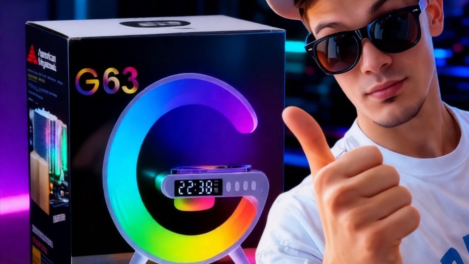 Bluetooth-колонка G-63: как выключить будильник?  Решили! Дизайн и подсветка 