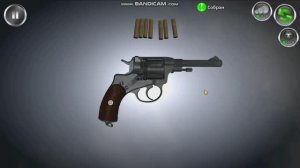 Разборка оружия: револьвер Напушка неполная разборка и сборка, испытание.