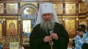 Архипастырское слово владыки Евгения. Храм Успения Пресвятой Богородицы. Верхняя Пышма. 27.03.2026