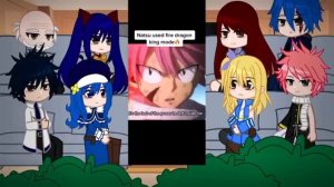 реакция хвост феи гача клуб на тт