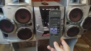 Музыкальный центр Aiwa Jax-T8 Mini hi-fi component system (360p)