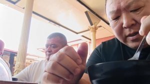 Кукси и пигодя на 1 апреля в кафе,, Элефант ".Обед на четверых с Мурадом.Влог #281