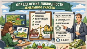 Определение ликвидности ЗУ