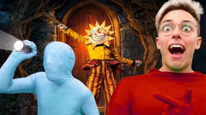 ПРЯТКИ С СОЛНЦЕМ И ЛУНОЙ FNAF В БАТУТНОМ ЦЕНТРЕ 😨