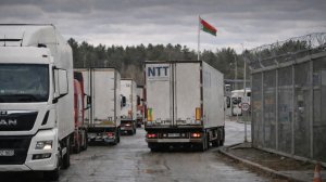 Фуры из Литвы уезжают со спецстоянок в Беларуси