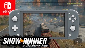 SnowRunner Nintendo Switch Lite Gameplay