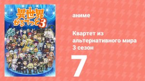Квартет из альтернативного мира 3 сезон 7 серия (аниме-сериал, 2025)