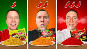 Пробую Все Вкусы Самой Острой Лапши! (Булдак)