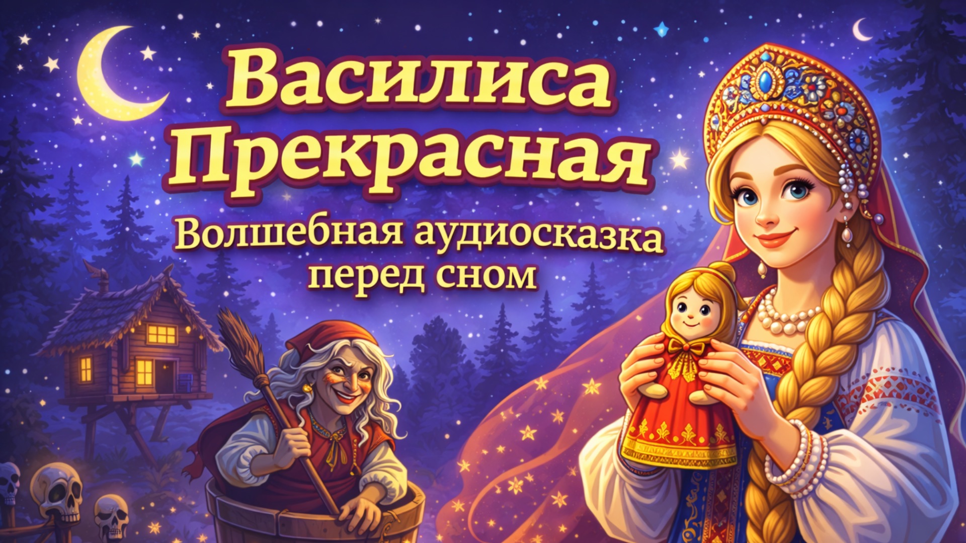 Василиса Прекрасная | Волшебная аудиосказка перед сном
