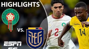 Марокко - Эквадор. Обзор матча