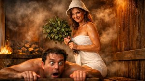 ТЁЩА ЗАТАЩИЛА МЕНЯ В БАНЮ И ВЗЯЛА ВЕНИК... ТАКОГО МАССАЖА Я НЕ ОЖИДАЛ