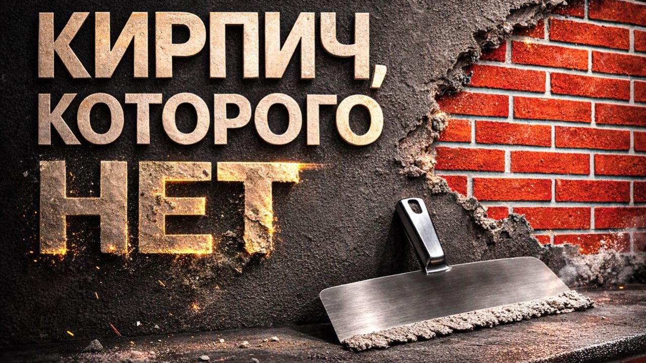 Видеозапись мастер-класса «Кирпич, которого нет!»