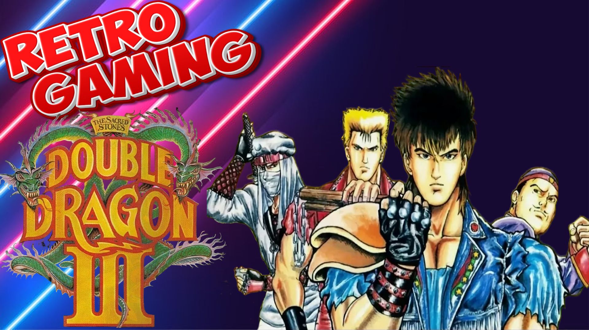 Прохождение ▶️ Double Dragon III: The Sacred Stones