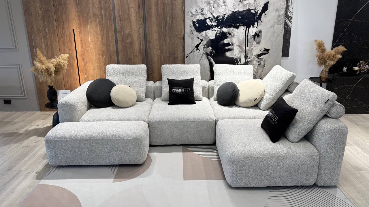 Диван  ГЕНЕЗИС МАКС от фабрики дизайнерской мягкой мебели ДИВАНОФФ27