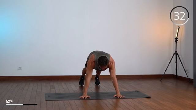 30 Min Fat Burning HIIT Workout - Full Body Cardio No Equipment No Repeat