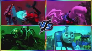 МУЛЬТИКИ, ПАРОВОЗИК ТОМАС 🚂 ПОЕЗД-МУТАНТ ПРОТИВ ТЕМНОГО МОНСТРА! 🏆 КТО КРУЧЕ ТАНЦУЕТ? БИТВА