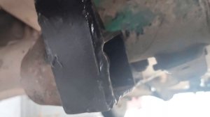 Выломало рулевой демпфер в мороз, отражатели для безопасности.