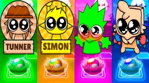 Coffin Dance Спрунки 239 уровень - Мультики про Спрунке | МУЛЬТФИЛЬМЫ SPRUNKI в Tiles Hop