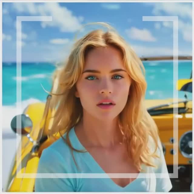 Картина в круглой багетной раме _ Impressione_ диаметр 79.5 см