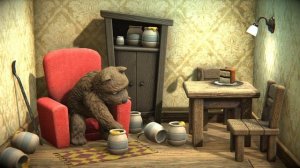 Играю в игру про медведя