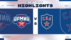 Обзор матча | ХК "Армия СКА" 16 - ХК "СКА" 16 | 02.04.2026