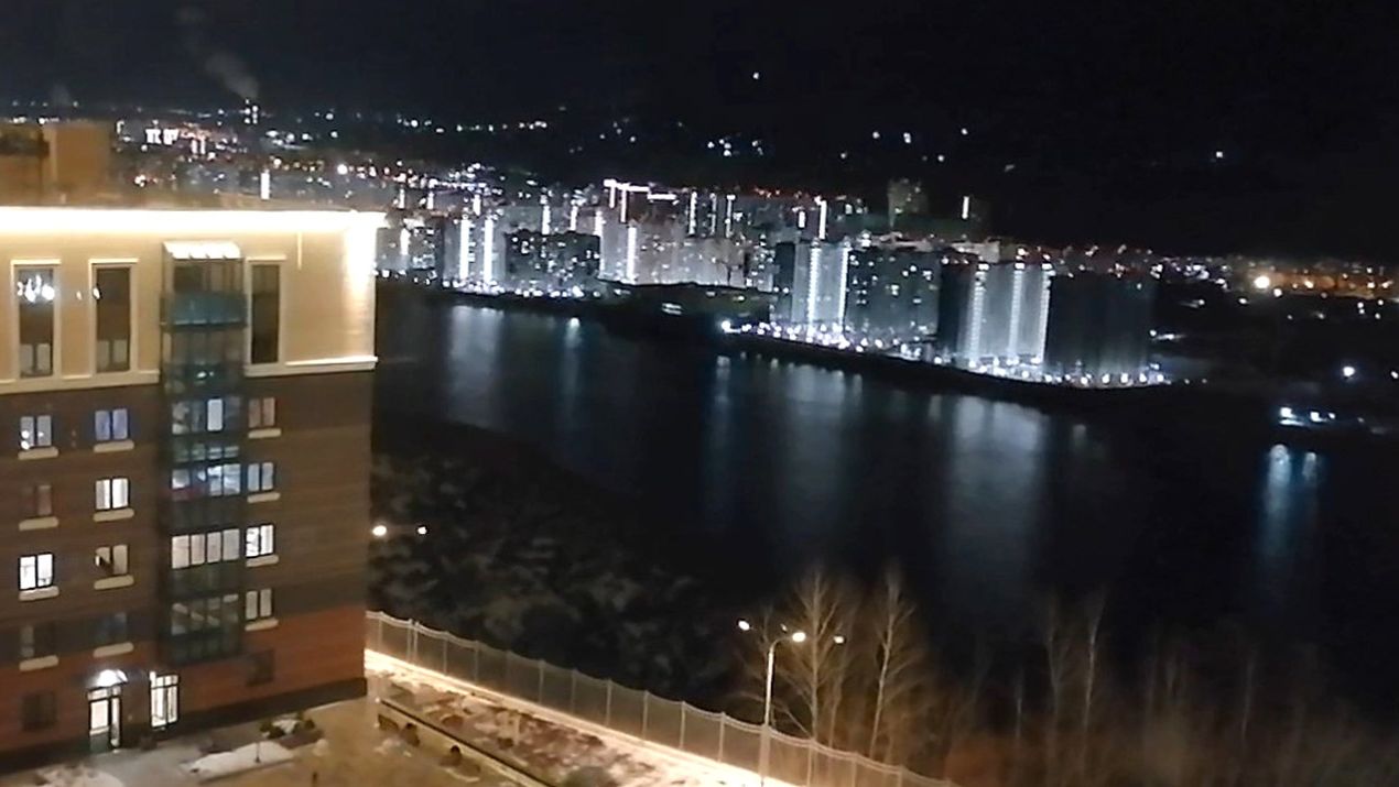 Ночь над Красноярском