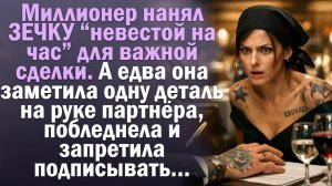 Читает Юля. Истории из жизни. Слушать истории/ Миллионер нанял ЗЕЧКУ "НЕВЕСТОЙ НА ЧАС". Одна деталь