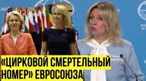 «Не мыться, не выходить, не включать свет»: Захарова о стратегии экономии ЕС