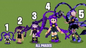 LILY LOVEBRAIDS ВСЕ ФАЗЫ В MINECRAFT — POPPY PLAYTIME CHAPTER 5 ПОЛНОЕ СОБРАНИЕ