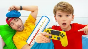 Майк учит дядю не обманывать и говорить правду