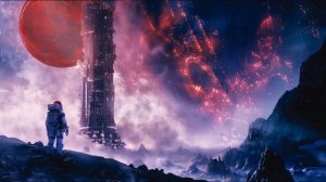 Eclipsed Echoes - Sci Fi Ambient, Ultra Focus Space Music for Work & Study, Cinematic Ambient-(1080p