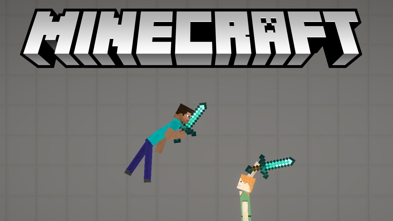 Minecraft в Melon Playground