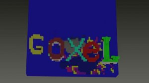 Goxel детям. Часть 1 Интерфейс и управление. Воксельное 3D моделирование.