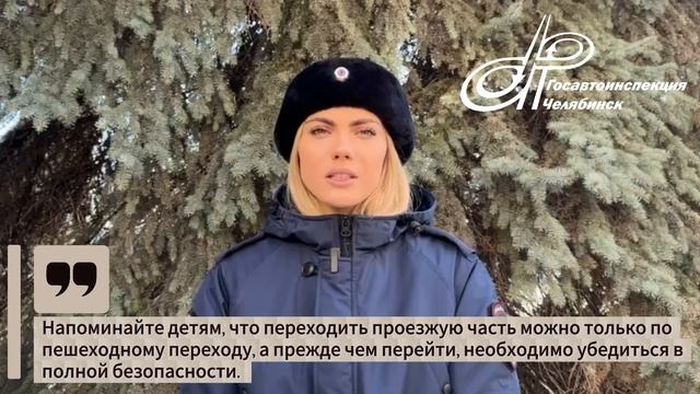 Видеообращение Госавтоинспекция УМВД России по г. Челябинску к родителям