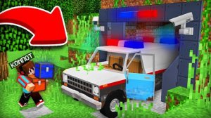 ЧТО ЛЕЖИТ В ЗАБРОШЕННОЙ ПОЛИЦЕЙСКОЙ МАШИНЕ В МАЙНКРАФТ | Компот Minecraft