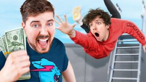 ЭКСТРЕМАЛЬНЫЕ ДОГОНЯЛКИ ЗА $100,000 MRBEAST МИСТЕРБИСТ НА РУССКОМ мистер бист