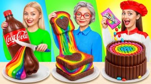 Кулинарный Челлендж: Я против Бабушки | Кулинарная Битва с Едой