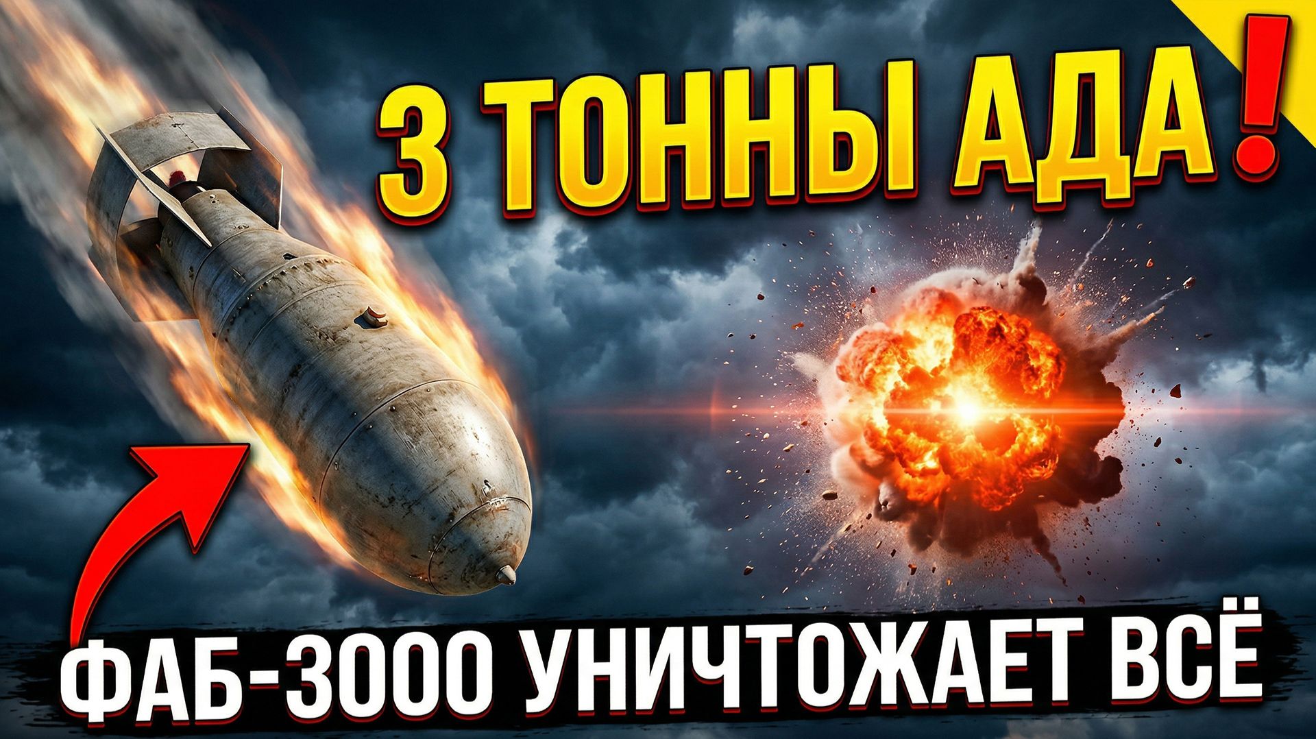 ФАБ-3000 Советская легенда вернулась. И она страшнее, чем ты думаешь