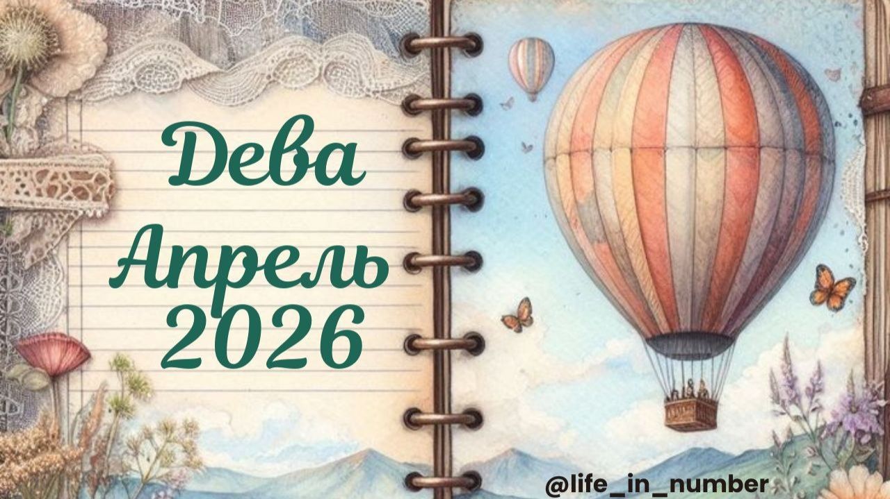 ДЕВА ♍АПРЕЛЬ 2026🌿