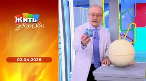 Жить здорово! Выпуск от 02.04.2026
