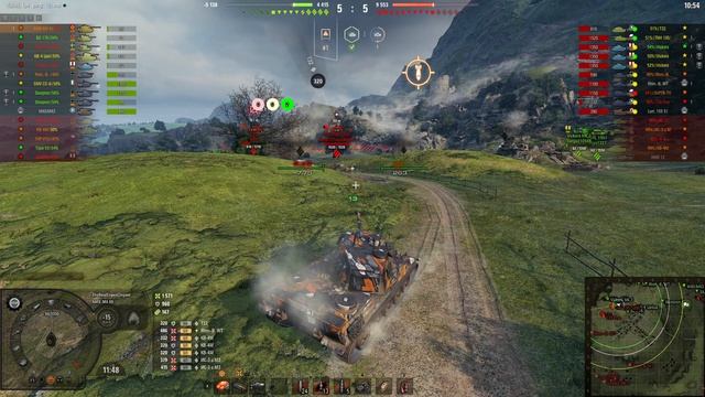 АМХ М4 49 Французская броня!У 45 рака.