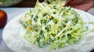 Мы просто ОБОЖАЕМ ЭТОТ САЛАТ! Салат "ПОДСНЕЖНИК" его НИКТО не знает и не ГОТОВИТ!🥗🌶Салат