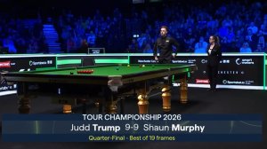 СНУКЕР.  Шон Мерфи против Джадда Трампа / Tour Championship 2026