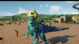 МУЛЬТИК ДЛЯ ДЕТЕЙ КОРПОРАЦИЯ МОНСТРОВ ПРОТИВ СУПЕРГЕРОЕВ. МАЙК ВАЗОВСКИ. СУПЕРГЕРОИ. ДИНОЗАВРЫ.