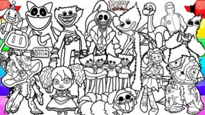 🍿 POPPY PLAYTIME CHAPTER 5 — НОВЫЕ РАСКРАСКИ И КАК РАСЦВЕТИТЬ ВСЕХ ПОПУЛЯРНЫХ БОССОВ ИЗ ВСЕХ ГЛАВ